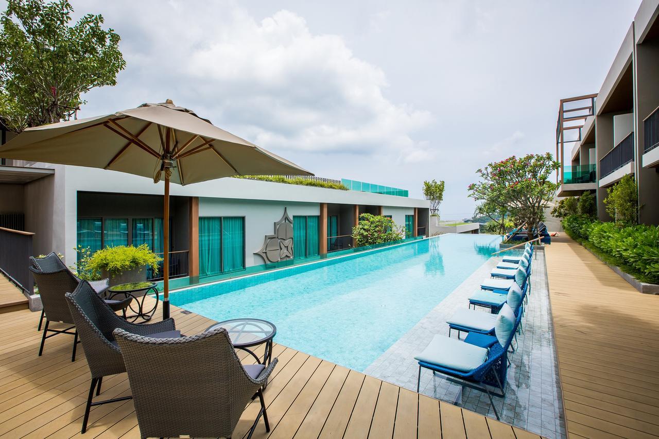 Fusion Suites Phuket Patong Zewnętrze zdjęcie The swimming pool at the hotel